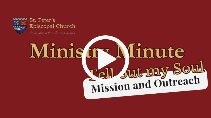 Mission, outreach, st peters, lewes de, coat drive, angel tree, shoes that fit